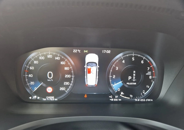 Volvo V60 cena 229000 przebieg: 109000, rok produkcji 2021 z Kisielice małe 232